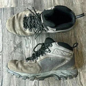Columbia Shoes Brown Newton Ridge Boots Size 10.5 Wide Outdoor Hiking Boots
